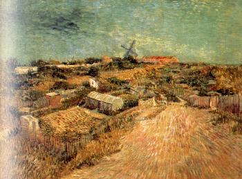 Vincent Van Gogh : Vegetable Gardens in Montmartre